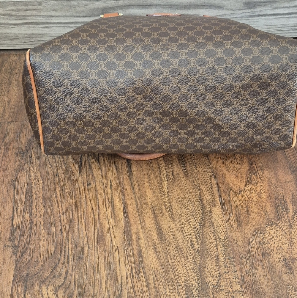 Celine Macadam Boston Bag M92 Vintage. AUTHENTIC - Picture 5 of 16